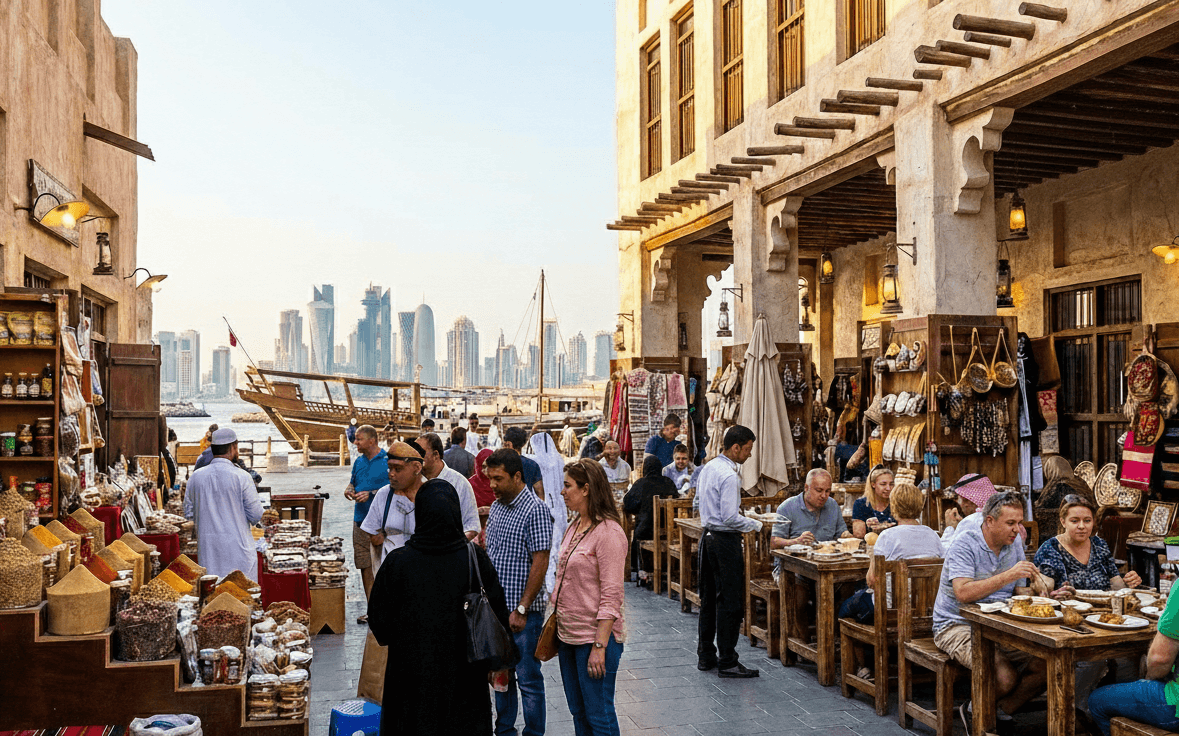 Historic souqs.